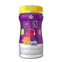 SOLGAR U-Cubes Children's Multi-Vitamin & Mineral - 60 Gummies - Great-Tasting Flavor for Kids Ages 2 & Up - Non-GMO, Gluten Free - 30 Servings