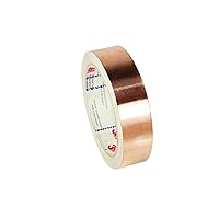 3M 1181 Copper Tape - 1/4 in Width x 18 yd Length - 2.6 mil Total Thickness - 35083 [PRICE is per ROLL]