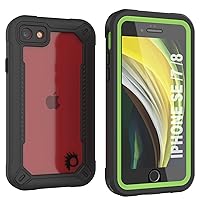 PunkCase for iPhone 7 Waterproof Case [Maximus Series] [Slim Fit] [IP68 Certified] [Shockresistant] Clear Armor Cover with Screen Protector | Ultimate Protection for iPhone 7 (4.7