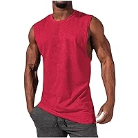 Warehouse Sale Clearance Men's Gym Workout Tank Tops Swim Beach Shirts Summer Sleeveless Training T-Shirt Muscle Bodybuilding Athletic Clothes