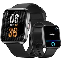 aeac Smart Watch, 2024 Newest Fitness Watch for Men Women, Alexa Built-in & Stable Bluetooth Call, with Heart Rate/SpO2/Sleep Monitor, 100 Sports, IP68 Waterproof Smartwatch for iPhone Android