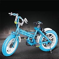 Bicycle Building Blocks, Shared Bike Model Building Set, 1:6 Scale High Simulation Bike Building Kit STEM Education Toy Gift for 6-12 Years Old Boys Girls or Adult (263Pcs)