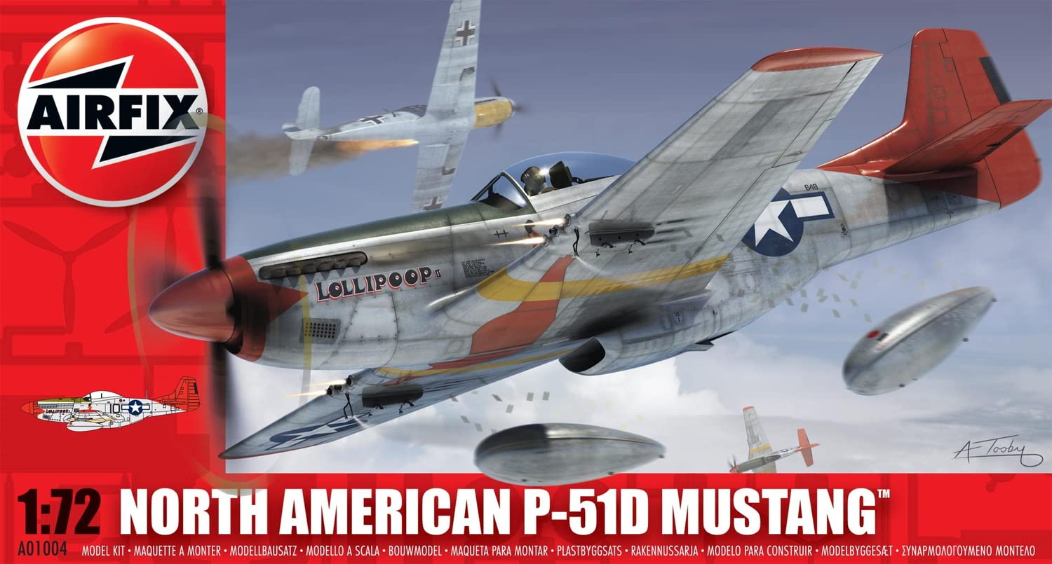 Mua Airfix 1:72 North American P-51D Mustang (A01004) trên Amazon Mỹ chính  hãng 2023 | Fado