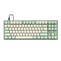 DROP Expression Series Shinai TKL Mechanical Keyboard - Holy Panda X Tactile Switches - PBT Double-Shot Keycaps - LED Backlight - Green