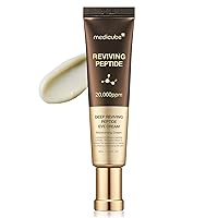 Medicube Deep Reviving Peptide Eye Cream 1.01 Fl. Oz., | Eye Treatment Cream with Quadruple Peptides, Niacinamide, and Squalane | Reduces Signs of Aging and Fine Lines