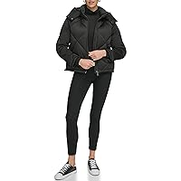 Calvin Klein Women's Quilted Hooded Puffer