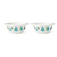 LENOX 895036 Balsam Lane Soup Bowls, Set of 2, 2.65