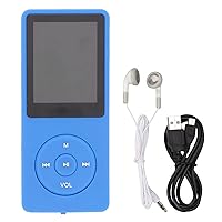 Portable 1.8 Inch Display Screen MP3 Player,Expandable to 64GB for Ultimate Music Experience,TFT Display Music Player,USB MP3 Player (dark)