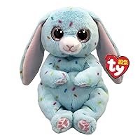 Ty Beanie Bellie BLUFORD - Blue Easter Bunny 6/'', Navy, child