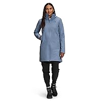 THE NORTH FACE Women's Shelbe Raschel Parka Length With Hood, Folk Blue, Large