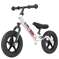RanRule Kids Balance Bike Toddlers Age 2~5 Years Durable Aluminum Alloy Frame 12 Inch EVA Wheel 4.6lbs