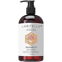 Organic Shampoo 17.5 oz. Argan Oil, Rosemary, Palmarosa. Promotes Hair Growth, Prevents Hair Loss. GF