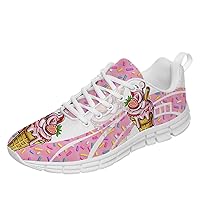 Womens Girls Running Shoes Lightweight Fashion Sneakers Walking Tennis Shoes Gifts for Her,Him