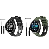 Replacement Band for Garmin 945 Watch Band, Soft Silicone Strap for Garmin 945 Replacement Band Running GPS Unit, Colorful Band for Garmin 945 Watch Women Men