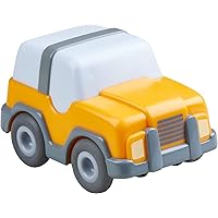 HABA Kullerbü 306676 – Off-Road Vehicle, Toy Vehicle from 2 Years, Yellow