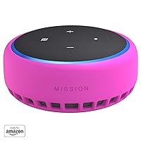 Made for Amazon Case for Echo Dot (3rd Gen) - Hot Pink