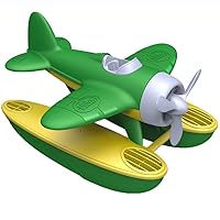 Seaplane in Green Color - BPA Free, Phthalate Free Floatplane for Improving Pincers Grip. Toys and Games ,9 x 9.5 x 6 inches