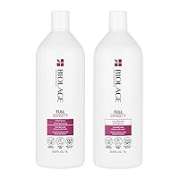Biolage Full Density Thickening Shampoo & Conditioner | For Fuller & Thicker Hair | With Biotin | For Thin & Fine Hair | Paraben & Silicone Free | Vegan
