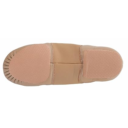 Linodes Leather Jazz Shoe Slip On for Girls and Boys (Toddler/Little Kid/Big Kid)