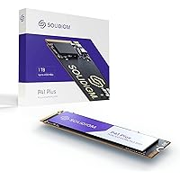 Solidigm™ P41 Plus 1TB SSD, PCIe GEN 4 NVMe 4.0 x4 M.2 2280 3D NAND, Storage Upgrades for PC and Laptops, Everyday Computing and Gaming, SSDPFKNU010TZX1