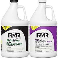 RMR-86 Pro Instant Mold Stain Remover and RMR-141 RTU Disinfectant Cleaner DIY Mold Remover Bundle