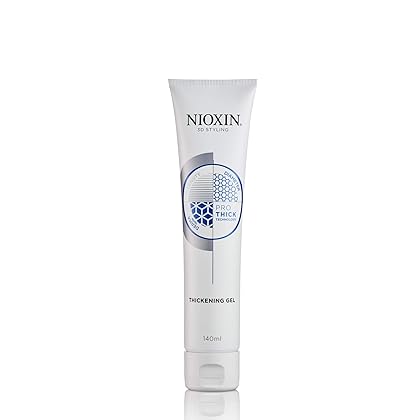 Nioxin Thickening Gel, Strong Hold and Texture for Thinning Hair, For Fuller and Smooth-Feeling Hair, 5.13 oz