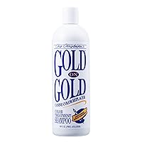 Gold on Gold Color Treatment Dog Shampoo, Groom Like a Professional, 16 oz