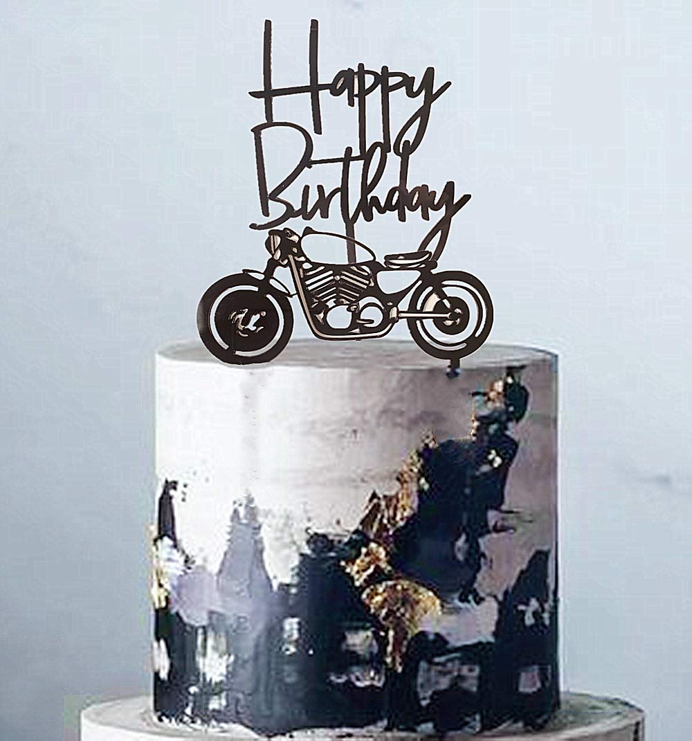Motorcycle Centerpieces Motorcycle Cake Topper Motorcycle - Etsy