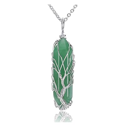 Mua JOVIVI Tree of Life Clear Quartz Crystal Pendant Necklace