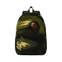 Three Cucumbers Backpack Canvas Lightweight Laptop Bag Casual Daypack For Travel Busines Women