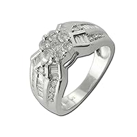 Natural Diamond Engagement Ring 1.25 ctw 14K Gold