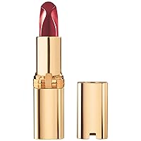 Colour Riche Red Lipstick, Long Lasting, Satin Finish Smudge Proof Lipstick with Hydrating Argan Oil & Vitamin E, Reds of Worth, Ambitious Red, 0.13 Oz