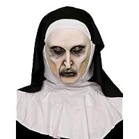 Halloween Nun Scary Latex Mask Halloween Full Head Nun Mask Cosplay Halloween Party Props