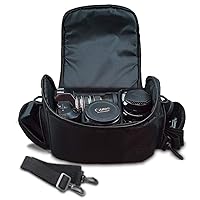 Large Digital Camera/Video Padded Carrying Bag/Case for Nikon D750, D810, D5500, D750, D700, D3000, D3100, D3200, D3300, D5000 Camera & More
