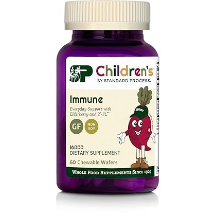 Standard Process - Children's Immune - Everyday Support with Elderberry - 60 Wafers