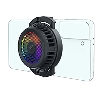 Razer Phone Cooler Chroma (Universal Clamp) - Smartphone Cooling Fan Chroma RGB (Compatibility with Most Smartphones, Advanced Cooling Technology, Twelve RGB LEDs, USB Type-C) Black