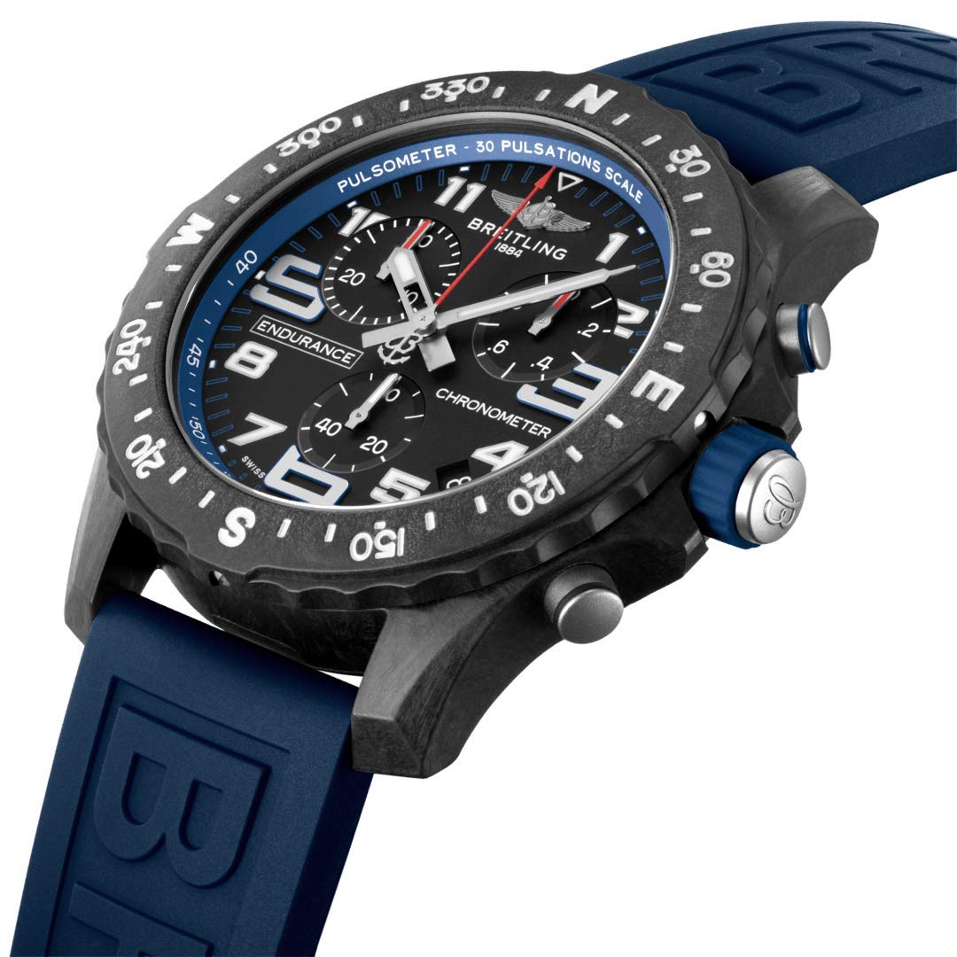 Breitling Professional Chronograph Quartz Chronometer Black Dial Men's Watch X82310D51B1S1