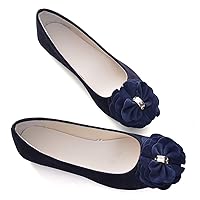 LUXINYU Flats for Women Dressy Square Toe Ankle Strap Mary Jane Shoes Casual Slip On Flats Comfortable Ballet Flats