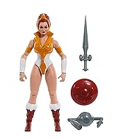 Masters of the Universe Origins Toy, Teela Cartoon Collection Action Figure, 5.5-inch MOTU Heroine, Accessories & Mini-Comic​​