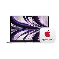Apple 2022 MacBook Air Laptop with M2 chip: 13.6-inch Liquid Retina Display, 8GB RAM, 256GB SSD Storage; Space Gray with AppleCare+ (3 Years)
