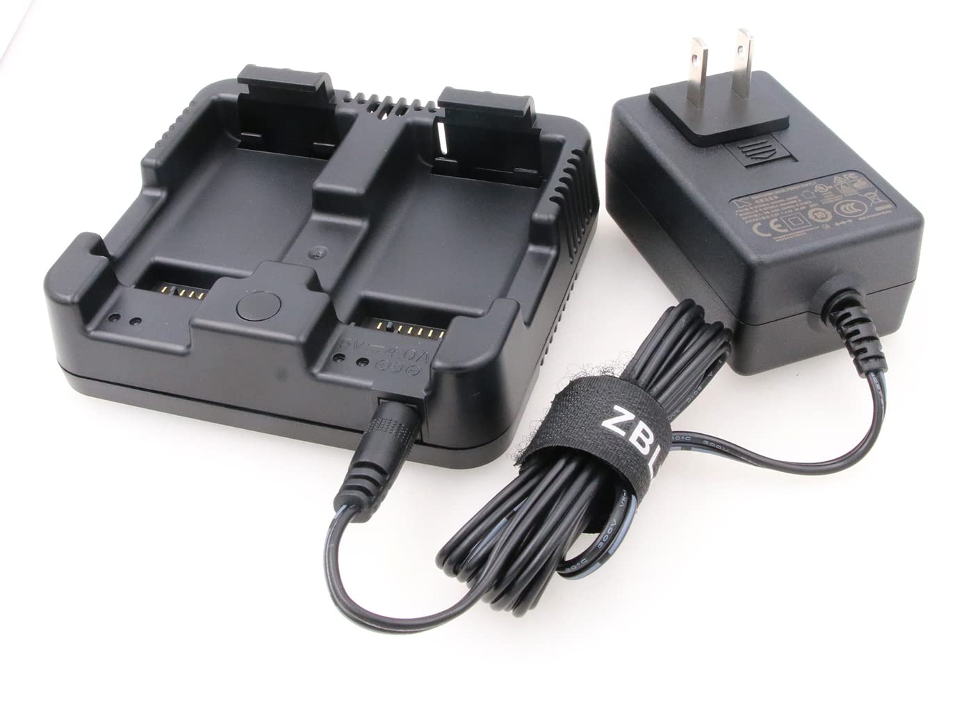 ZBLZGP Dual Battery Charger for Trimble M3 Total Stations TS662 TS635 TS862 TSC2 Nikon Nivo 2M/2C Battery