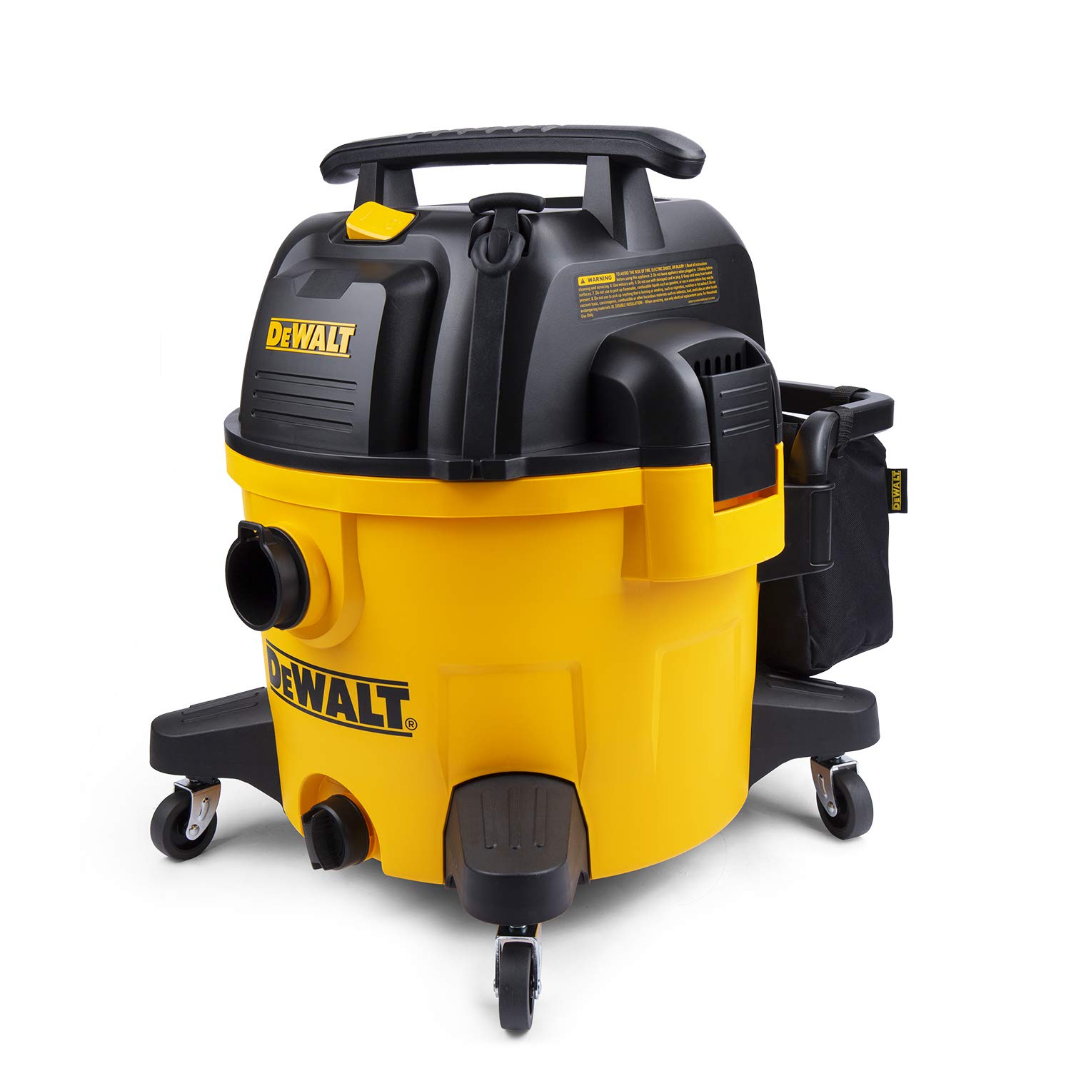 DeWALT 9 Gallon Wet/Dry Vac, 5HP Heavy-Duty Shop Vacuum, Wet/Dry Suction Blow Function 3 in 1, DXV09P