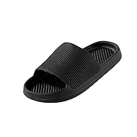 Bedroom Slippers for Men Size 12 Flat Non Slip Bathroom Sandals And Slippers Men Slippers