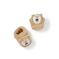 Enesco Izzy and Oliver New Baby Infant Lion Character Super Soft Booties, Brown, One Size