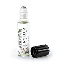 Grand Parfums WHITE GARDENIA Perfume Roll On Fragrance Oil .34 Oz/10ml | Hand Blended with Organic and Essential Oils | Alcohol-Free and Preservative Free | Made to Order