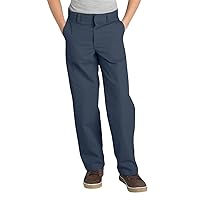 Dickies Boys' Flex Waist Flat Front Pant