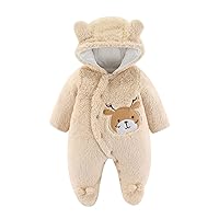 18months-baby Boy Clothes Newborn Baby Boys Girls Cartoon Animals Long Rompers for Baby Boy