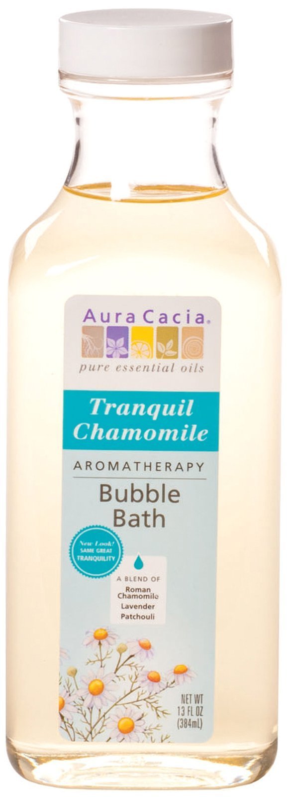 Aura Cacia Bubble Bath Relaxing Chamomile, 13 oz