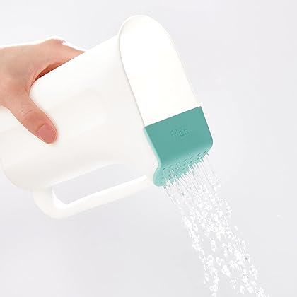 Frida Baby Control The Flow Polypropylene ABS Rinser|Bath Time Rinse Cup with Easy Grip Handle and Removable Rain Shower