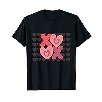 Retro XOXO Valentine Women Men Kids Funny Valentines Day T-Shirt